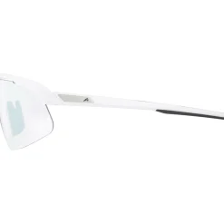 Alpina Turbo Pro S V Bril - white matt/clear to grey/flash pink