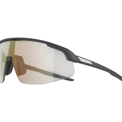Alpina Turbo Pro V Bril - black matt/clear to grey/flash red