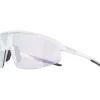Alpina Turbo Pro V Bril - white matt/clear to grey/flash pink