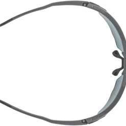 Alpina Twist Six HR QV Bril - grey matt / Quattroflex Varioflex Rainbow Mirror