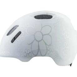 Alpina Ximo 2 LE Kinder-fietshelm - pearl white flowers matt