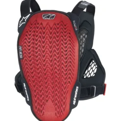 Alpinestars A-6 Plasma Borstbeschermer - black/anthracite/red
