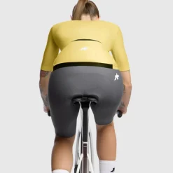 Assos DYORA R S11 Fietsshirt met Korte Mouwen Dames - mystic yellow
