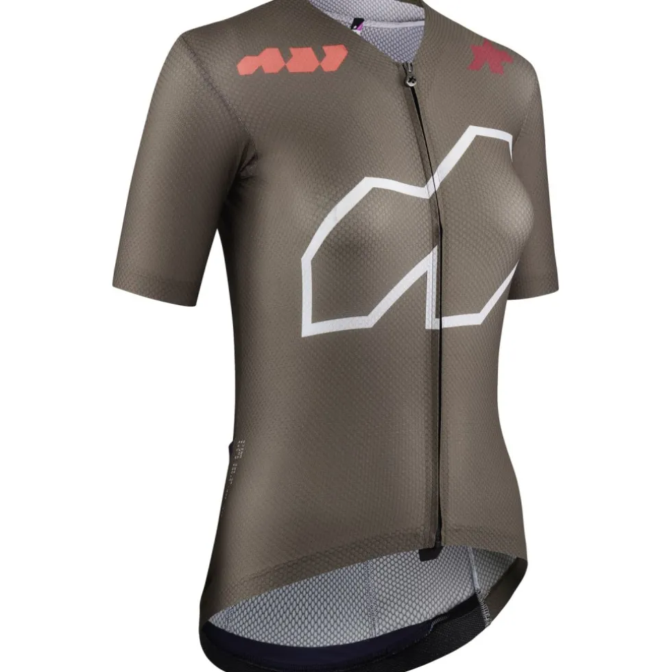 Assos DYORA R S11 We Are The A Dames shirt met korte mouwen - moka brown