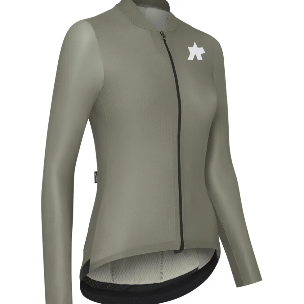 Assos UMA GT S11 EVO Dames shirt met lange mouwen - edge green