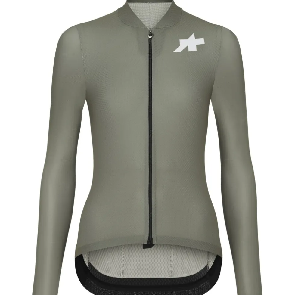 Assos UMA GT S11 EVO Dames shirt met lange mouwen - edge green