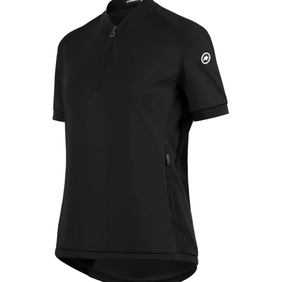 Assos UMA GTC C2 Fietsshirt met Korte Mouwen Dames - black series
