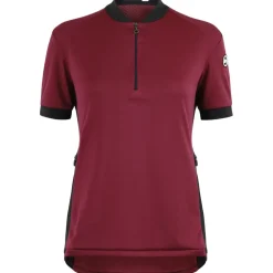 Assos UMA GTC C2 Fietsshirt met Korte Mouwen Dames - bolgheri red