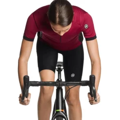Assos UMA GTC C2 Fietsshirt met Korte Mouwen Dames - bolgheri red