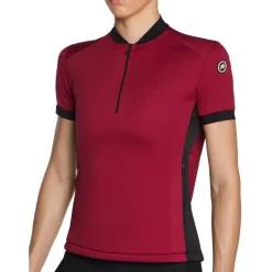Assos UMA GTC C2 Fietsshirt met Korte Mouwen Dames - bolgheri red