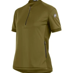 Assos UMA GTC C2 Fietsshirt met Korte Mouwen Dames - millennio ocher