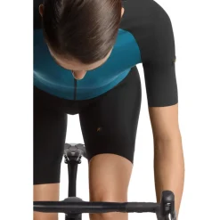 Assos UMA GTV C2 Fietsshirt met Korte Mouwen Dames - bluish green