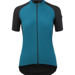 Assos UMA GTV C2 Fietsshirt met Korte Mouwen Dames - bluish green