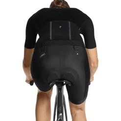 Assos UMA GTV C2 Fietsshirt met Korte Mouwen Dames - black series