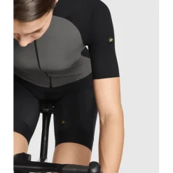 Assos UMA GTV C2 Fietsshirt met Korte Mouwen Dames - rock grey