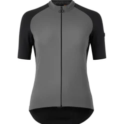 Assos UMA GTV C2 Fietsshirt met Korte Mouwen Dames - rock grey