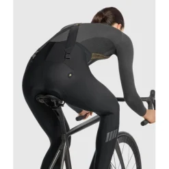 Assos UMA GTV S11 Lente Herfst Fietsbroek met Bretels Dames - black series