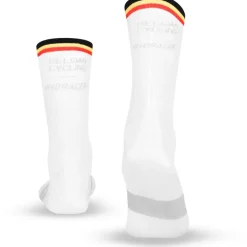 Bioracer Belgian Fietssokken - wit