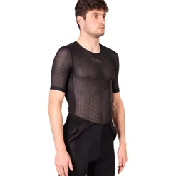 Bioracer Breeze Baselayer met korte mouwen Heren - zwart