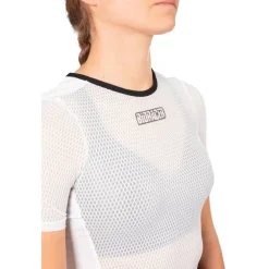 Bioracer Breeze Baselayer met korte mouwen Dames - wit