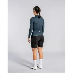 Bioracer Epic Damesfietsshirt met lange mouwen - graphite blue