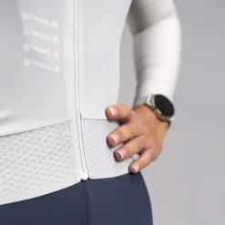 Bioracer Epic Damesfietsshirt met lange mouwen - misty nautica