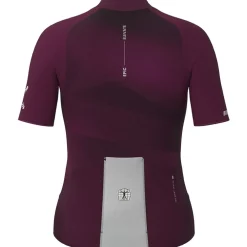 Bioracer Epic Elevate Fietsjersey dames - burgundy red