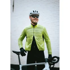 Bioracer Rainy Fietsjas Heren - fluo yellow
