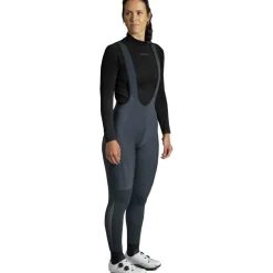 Bioracer Tempest Pixel Fietsbroek met bretels Dames - black