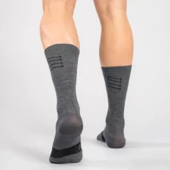 Bioracer Thermal Merino Fietssokken - grey