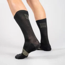 Bioracer Thermal Merino Fietssokken - black
