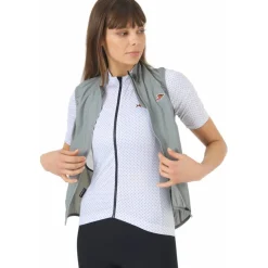 Café du Cycliste Edith Vest Dames - mountain fog