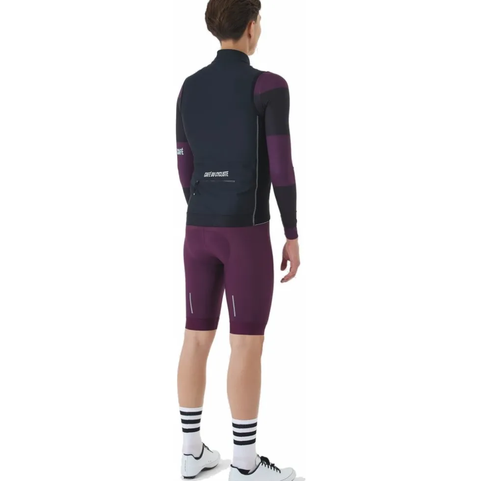 Café du Cycliste Sibille Vest Heren - zwart