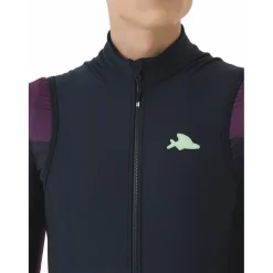 Café du Cycliste Sibille Vest Heren - zwart