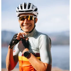 Castelli A Blocco Fietsshirt met Korte Mouwen Heren - ivory/bordeaux-electric lime-sedona sage 365