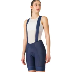 Castelli A/C Fietsshort met Bretels Dames - belgian blue 424