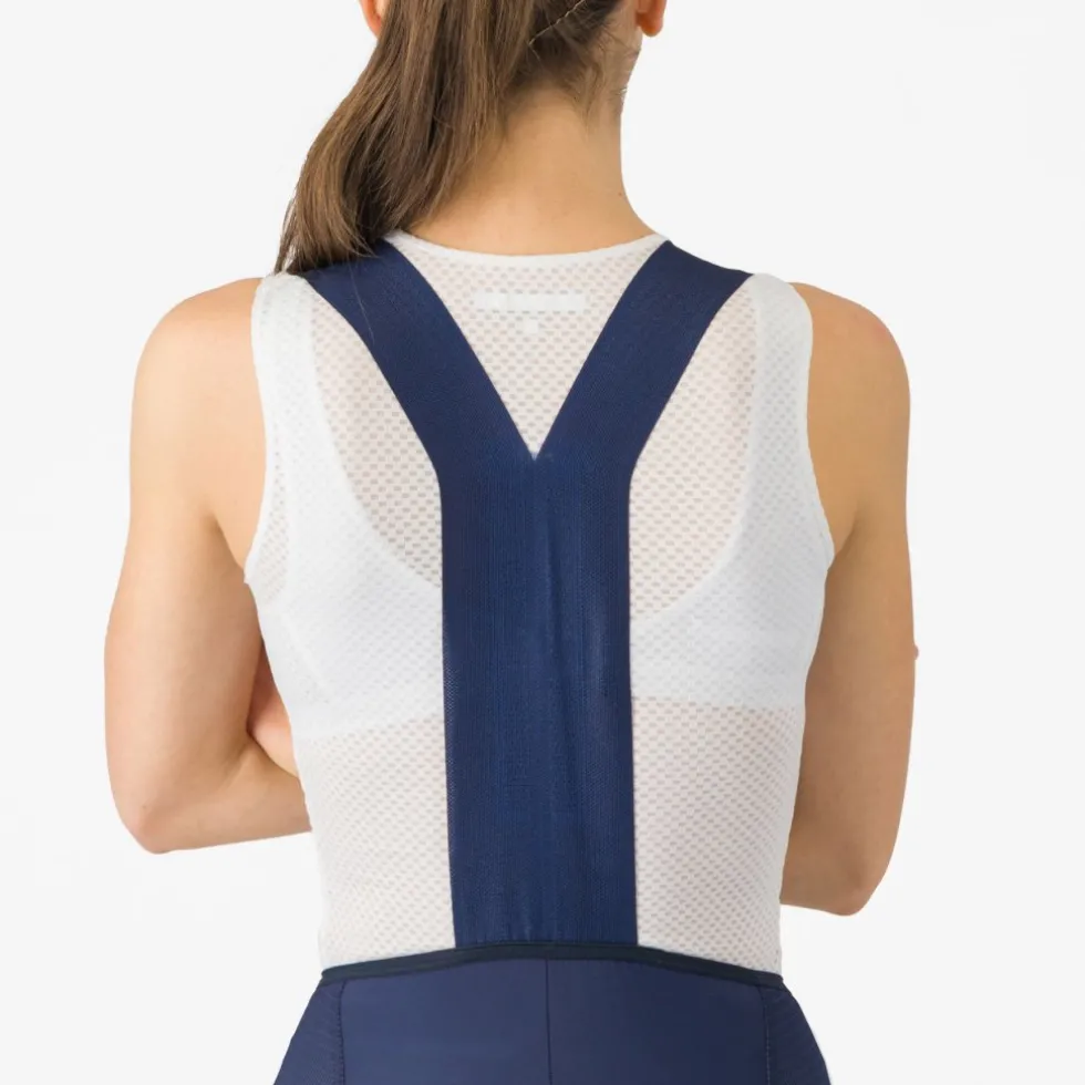 Castelli A/C Fietsshort met Bretels Dames - belgian blue 424