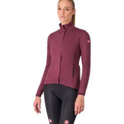 Castelli Alpha 150 Jas Dames - deep bordeaux/brilliant pink 625
