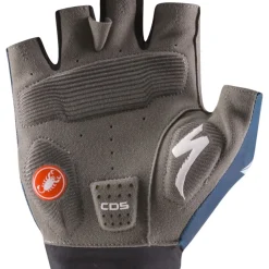Castelli Competizione 2 Handschoenen met Korte Vingers Team Soudal Quick-Step - belgian blue 424