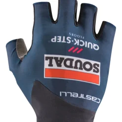 Castelli Competizione 2 Handschoenen met Korte Vingers Team Soudal Quick-Step - belgian blue 424