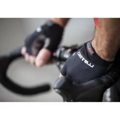 Castelli Entrata V Handschoenen met Korte Vingers - light black 085