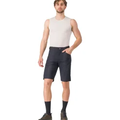 Castelli Unlimited Adventure Baggy Fietsshort Heren - zwart 010
