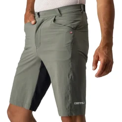 Castelli Unlimited Baggy Fietsshort Heren - forest grey 089