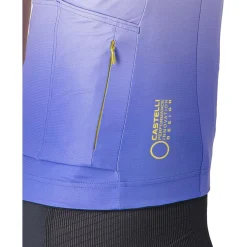 Castelli UPF Damestrui met korte mouwen - mango mojito/ultraviolet 712