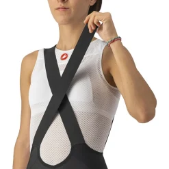 Castelli Velocissima DT Fietsbroek met Bretels Dames - black/black reflex 110