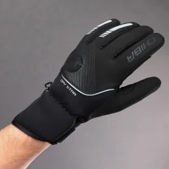 Chiba Dry Star Warm Fietshandschoenen - zwart