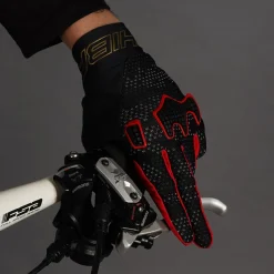 Chiba Infinity Fietshandschoenen - zwart/rood