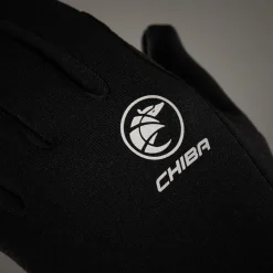 Chiba Polarfleece Fietshandschoenen - zwart