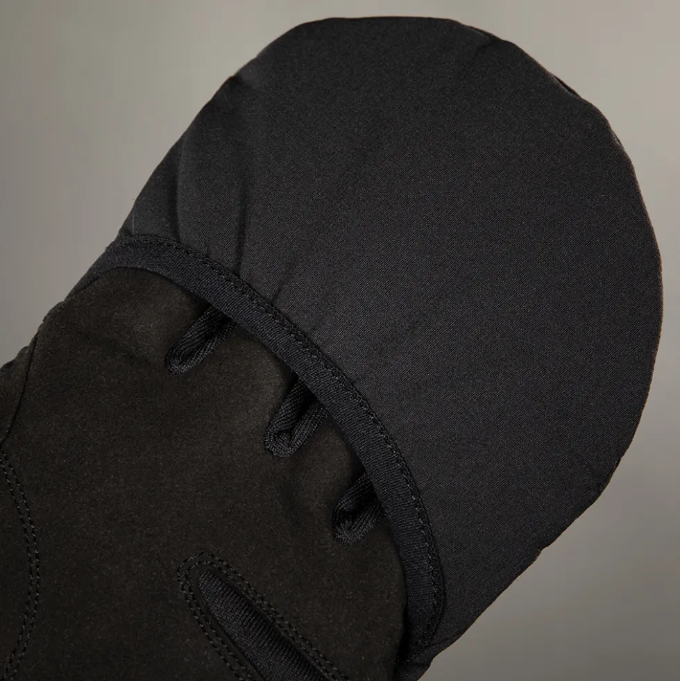 Chiba Polarfleece Titan Fietshandschoenen met Beschermhoes - zwart