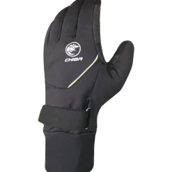 Chiba Rain Pro Warm Fietshandschoenen - zwart/neon geel